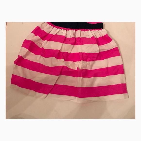 NWT Gymboree Pink and White Striped Dress 6-12Mos - Picture 3 of 6